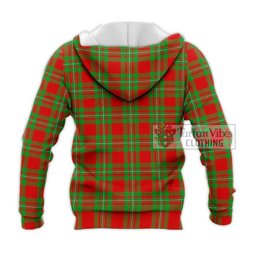 MacGregor Modern Tartan Knitted Hoodie with Family Crest DNA In Me Style