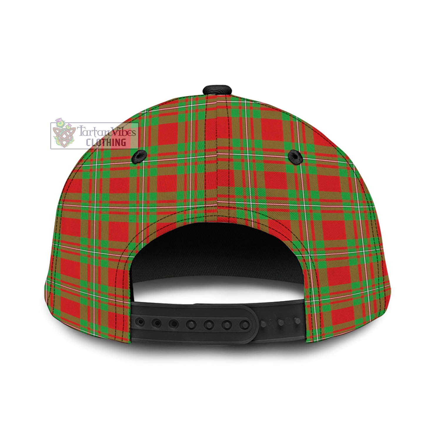 Tartan Vibes Clothing MacGregor Modern Tartan Classic Cap with Family Crest In Me Style