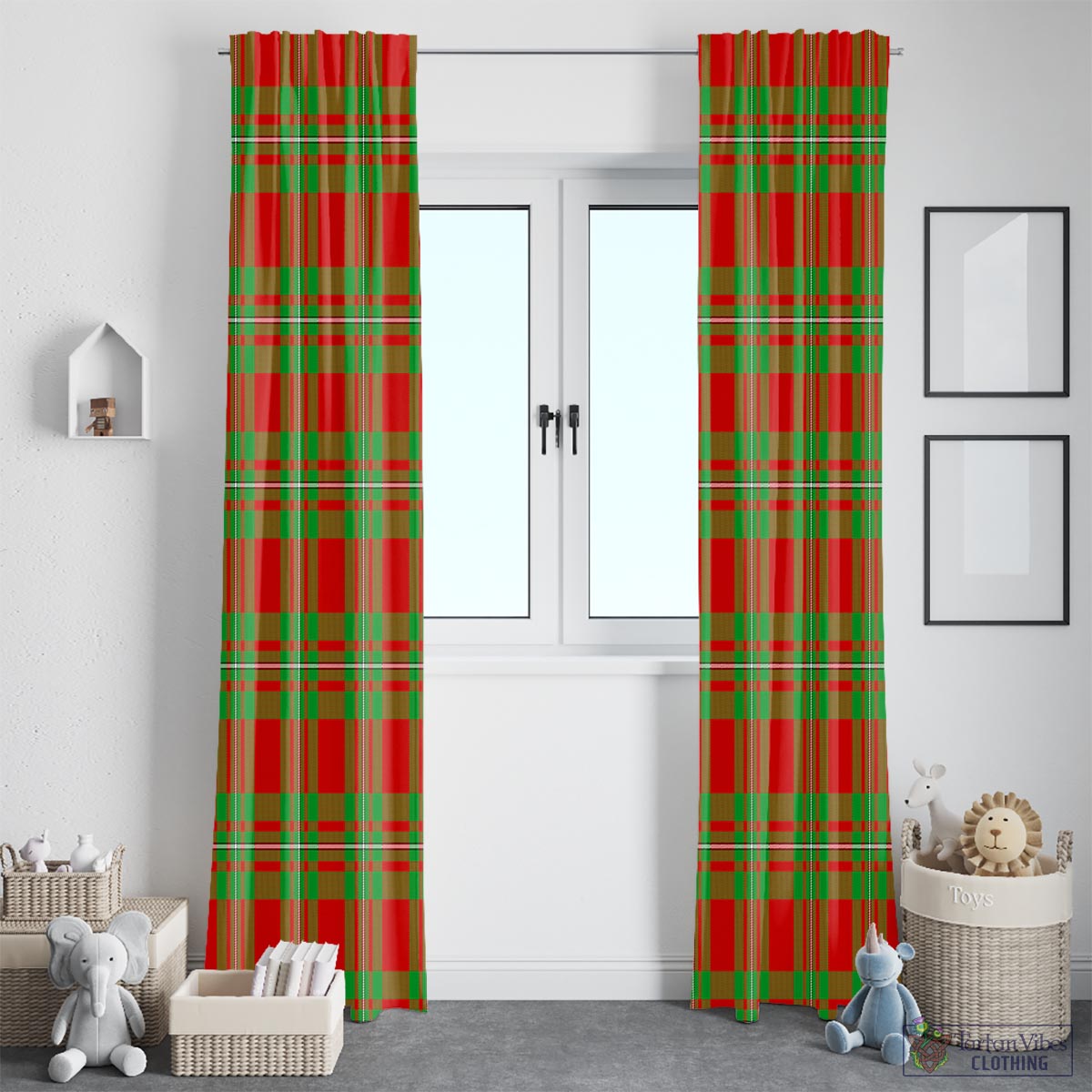 MacGregor Modern Tartan Window Curtain