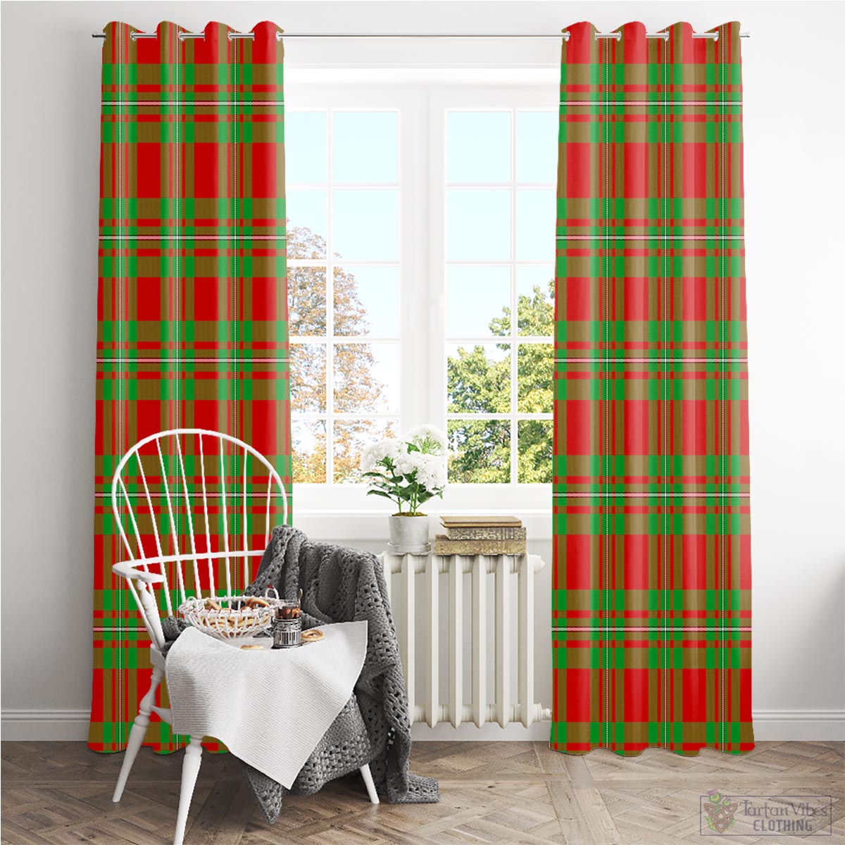 MacGregor Modern Tartan Window Curtain