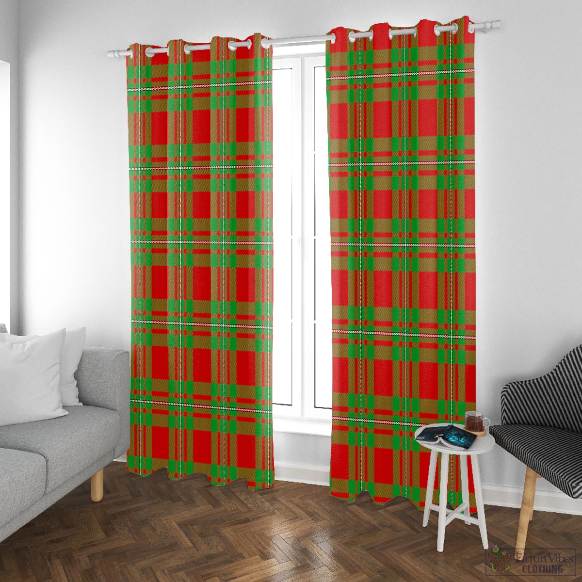 MacGregor Modern Tartan Window Curtain