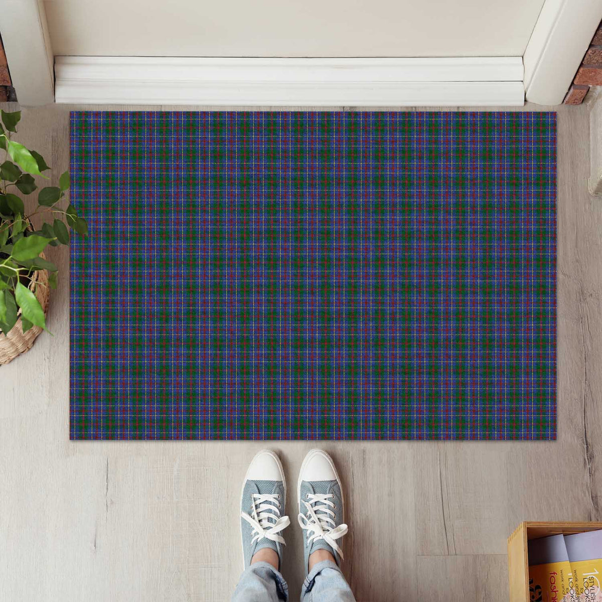 MacHardy (McHardy) Tartan Rubber Doormat - Tartan Vibes Clothing
