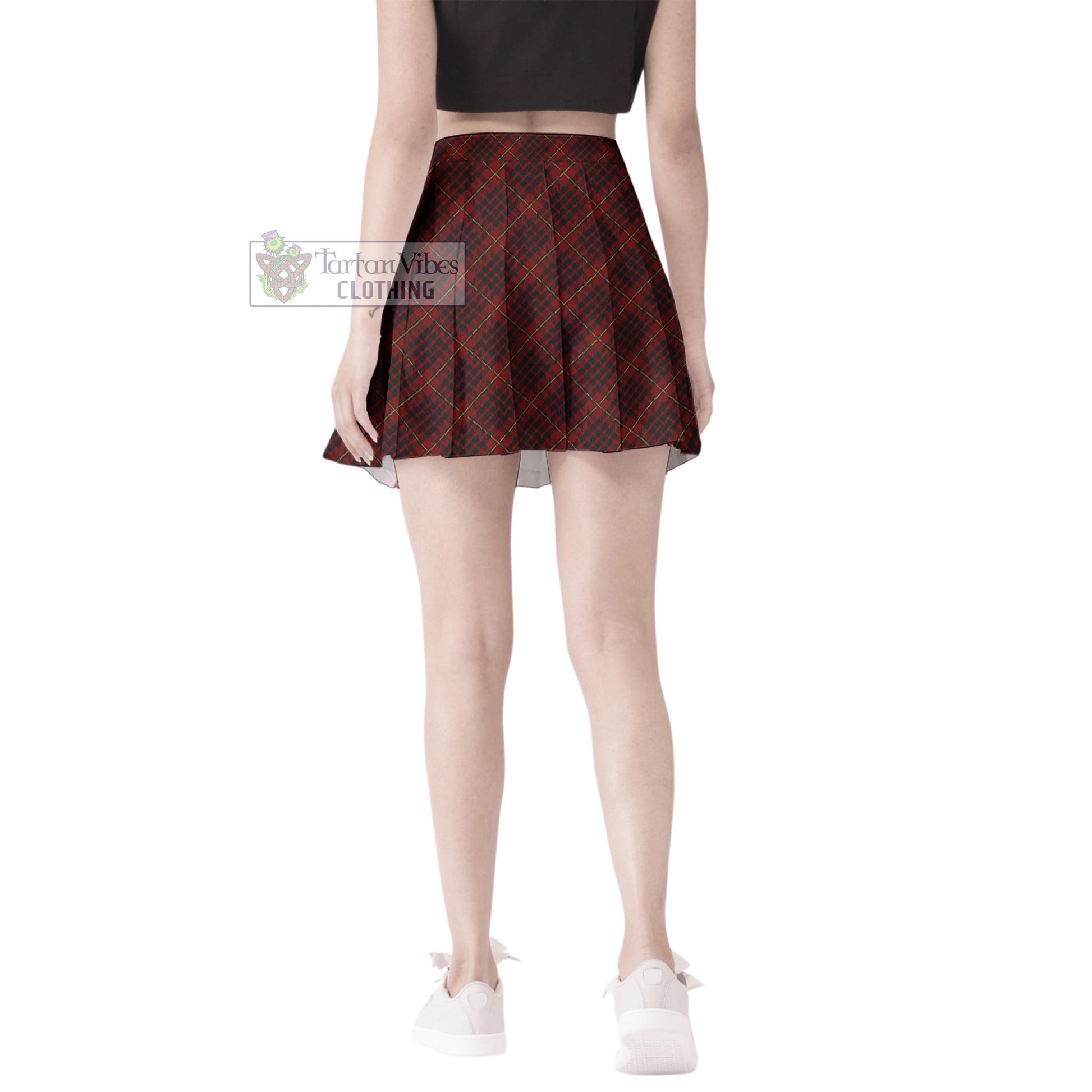 Tartan Vibes Clothing MacIan Tartan Women's Plated Mini Skirt