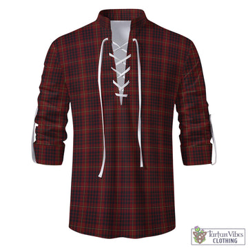 MacIan (McIan) Tartan Men's Scottish Traditional Jacobite Ghillie Kilt Shirt