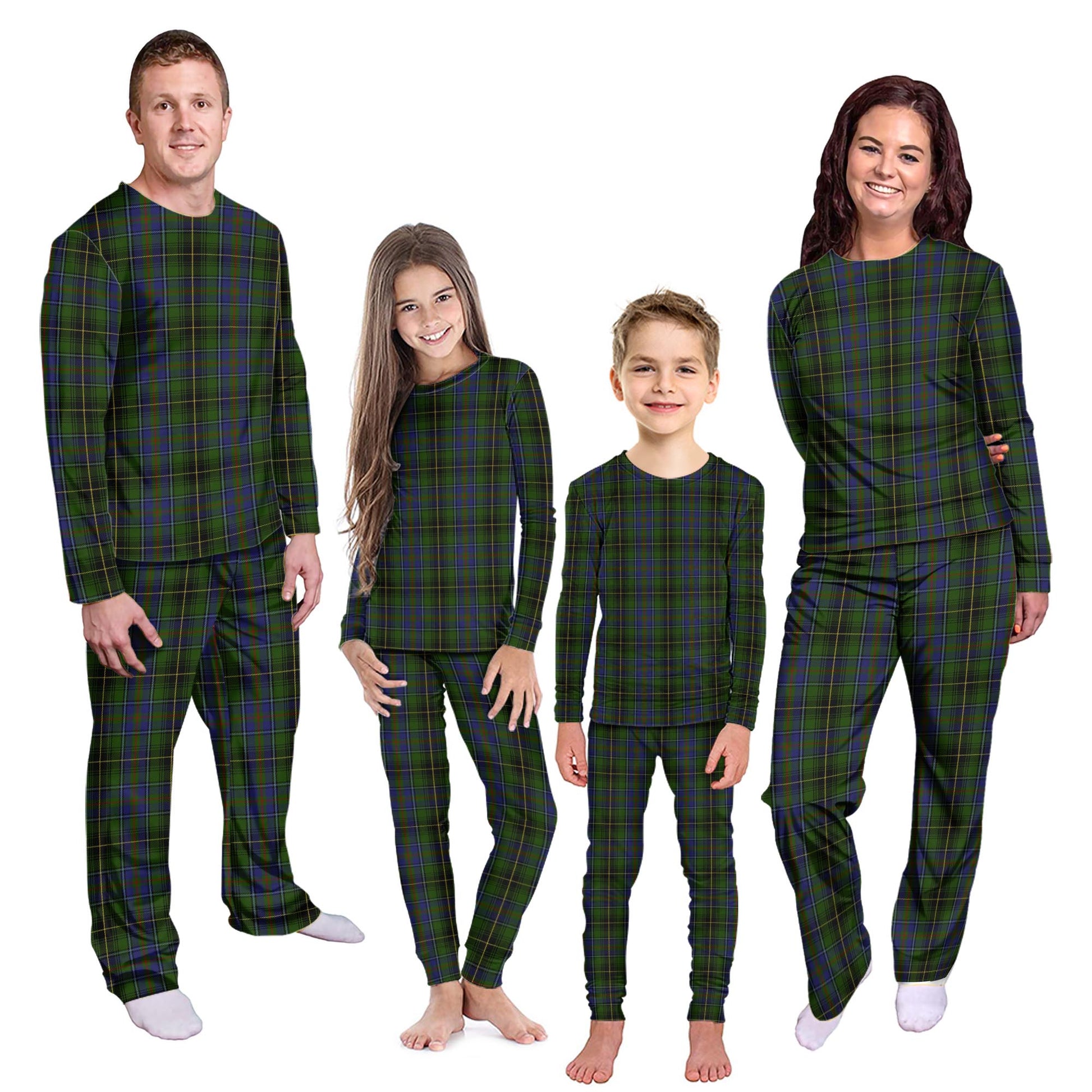 MacInnes Tartan Pajamas Family Set - Tartanvibesclothing
