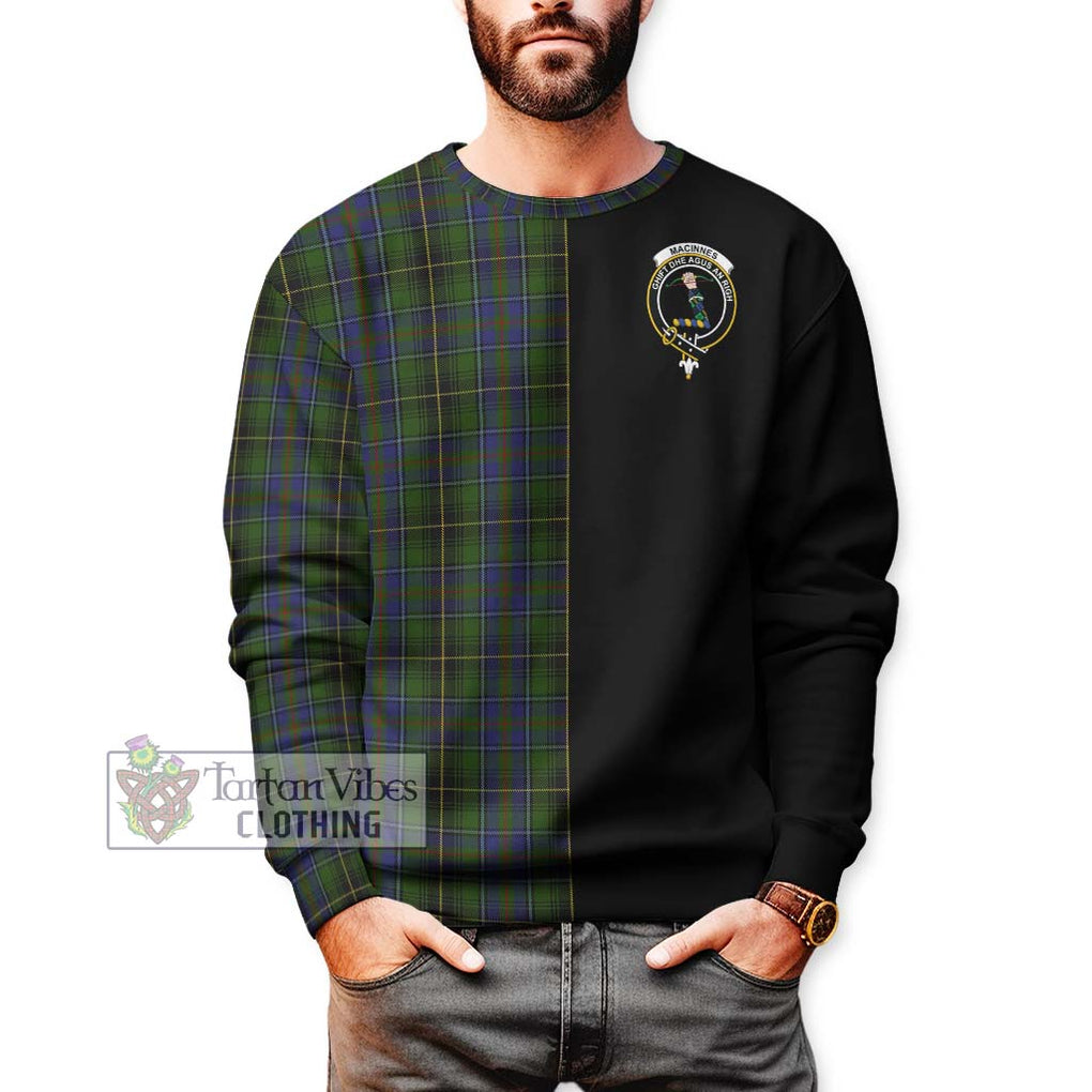 MacInnes (McInnes) Tartan Sweatshirt with Family Crest and Half Of Me Style Unisex - Tartanvibesclothing Shop