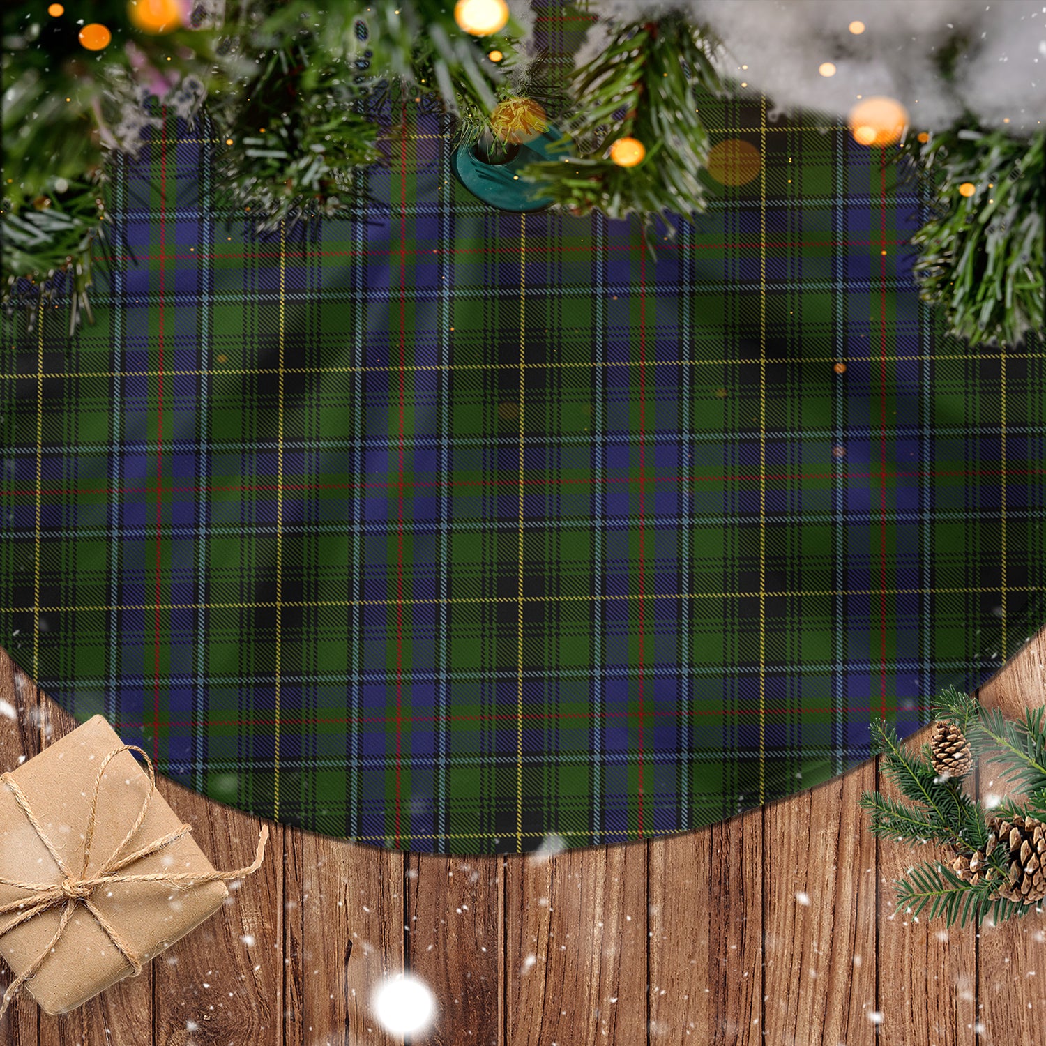 MacInnes Tartan Christmas Tree Skirt - Tartanvibesclothing
