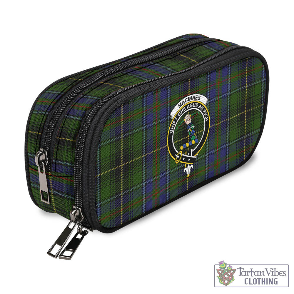 Tartan Vibes Clothing MacInnes Tartan Pen and Pencil Case with Family Crest