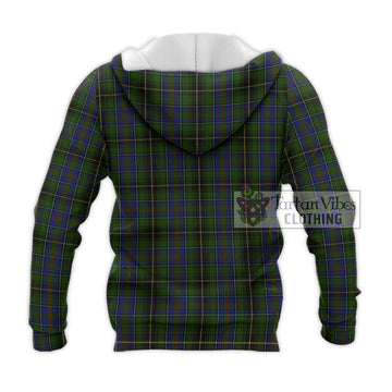 MacInnes (McInnes) Tartan Knitted Hoodie with Family Crest DNA In Me Style