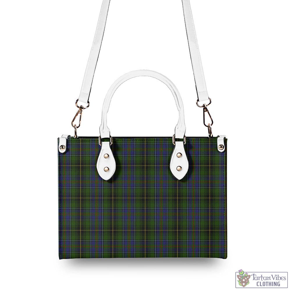 Tartan Vibes Clothing MacInnes Tartan Luxury Leather Handbags