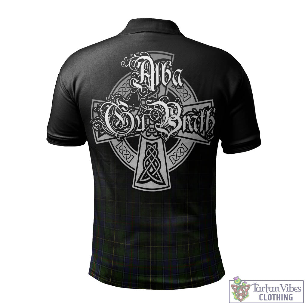 Tartan Vibes Clothing MacInnes Tartan Polo Shirt Featuring Alba Gu Brath Family Crest Celtic Inspired
