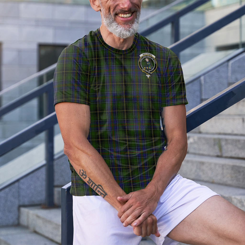 MacInnes (McInnes) Tartan T-Shirt with Family Crest - Tartan Vibes Clothing