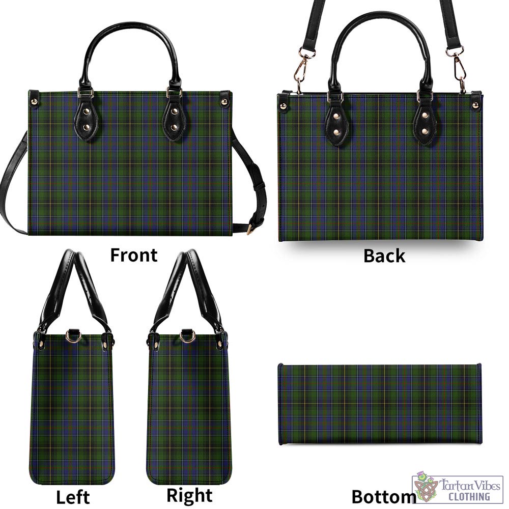 Tartan Vibes Clothing MacInnes Tartan Luxury Leather Handbags