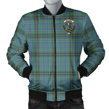 MacInnes Ancient Tartan Bomber Jacket with Family Crest