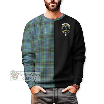 MacInnes Ancient Tartan Sweatshirt with Family Crest and Half Of Me Style