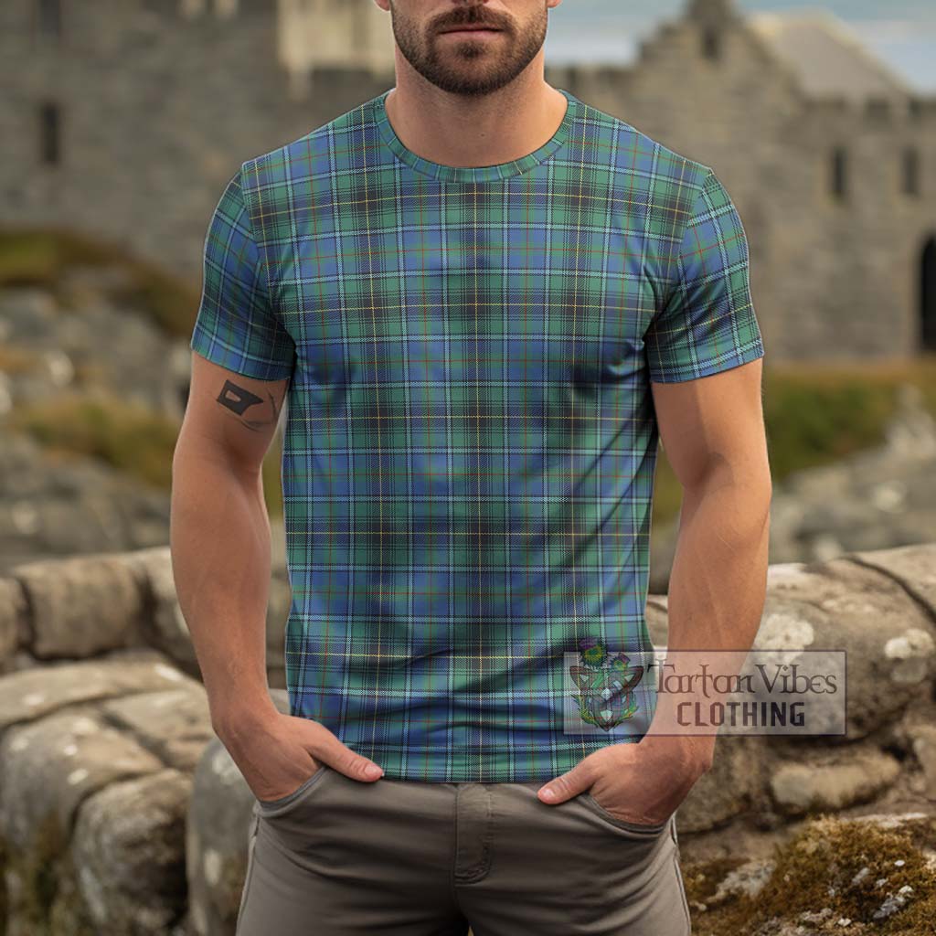 MacInnes Ancient Tartan Cotton T-Shirt Men's Shirt - Tartanvibesclothing Shop