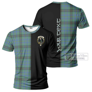 MacInnes Ancient Tartan T-Shirt with Family Crest and Half Of Me Style