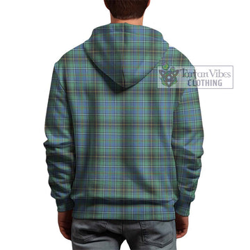 MacInnes Ancient Tartan Hoodie with Family Crest DNA In Me Style