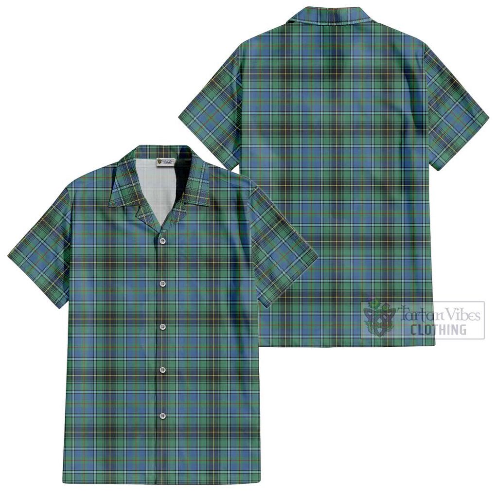 MacInnes Ancient Tartan Cotton Hawaiian Shirt Kid - Tartanvibesclothing Shop