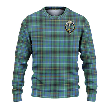 MacInnes Ancient Tartan Ugly Sweater with Family Crest