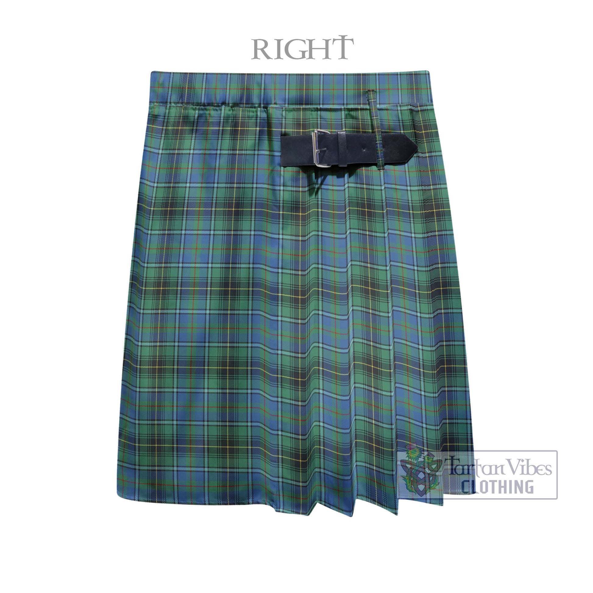 Tartan Vibes Clothing MacInnes Ancient Tartan Men's Pleated Skirt - Fashion Casual Retro Scottish Style