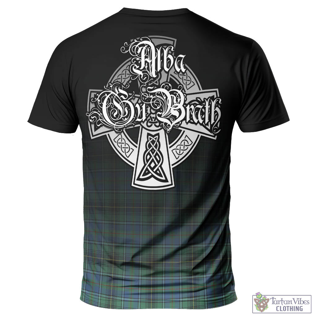 Tartan Vibes Clothing MacInnes Ancient Tartan T-Shirt Featuring Alba Gu Brath Family Crest Celtic Inspired