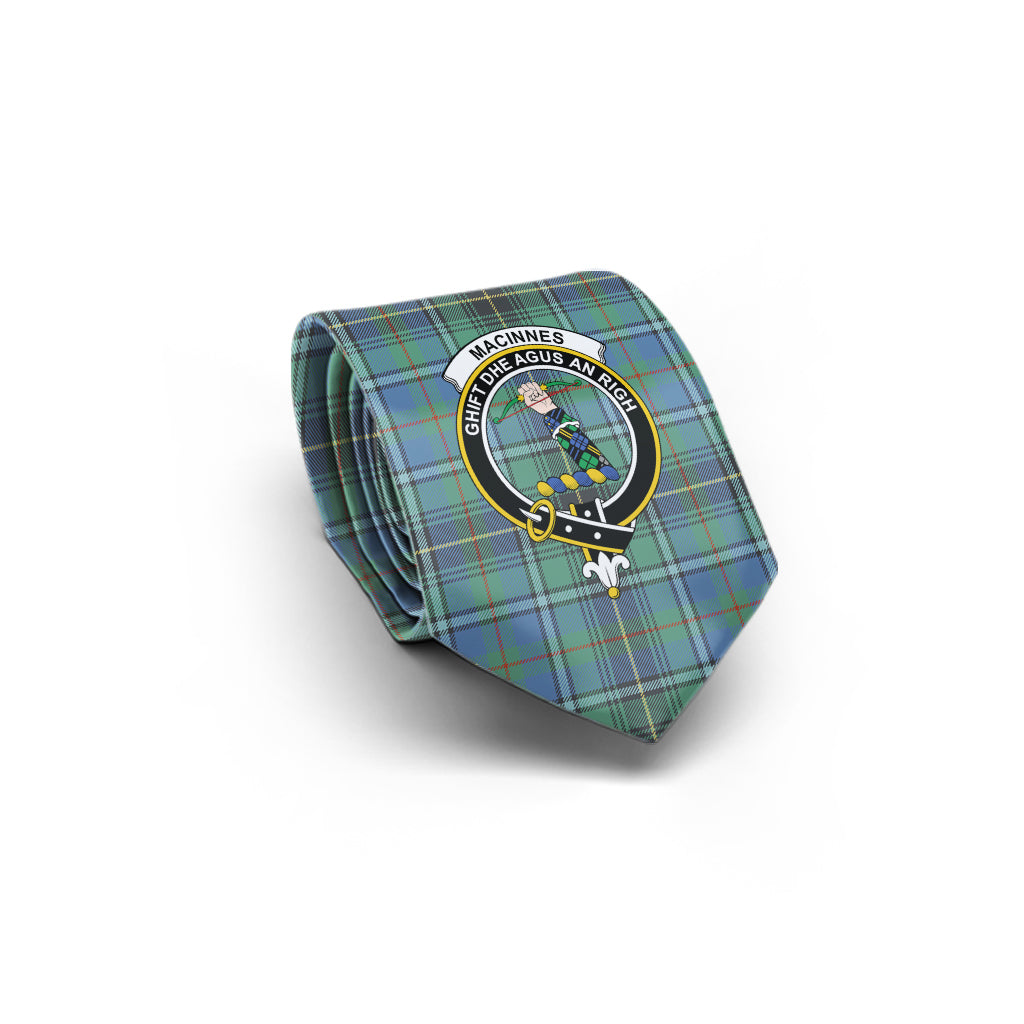 macinnes-ancient-tartan-classic-necktie-with-family-crest