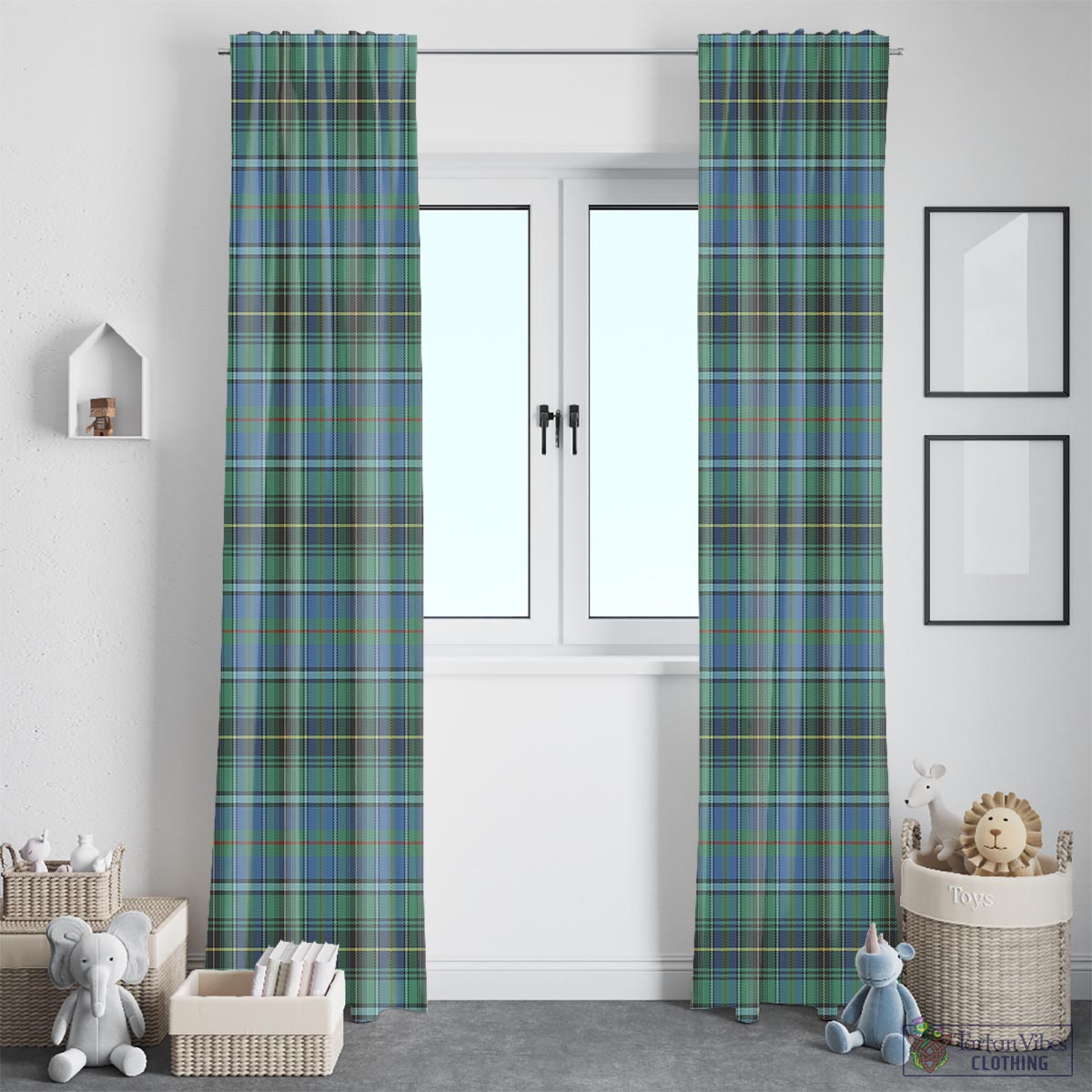 MacInnes Ancient Tartan Window Curtain