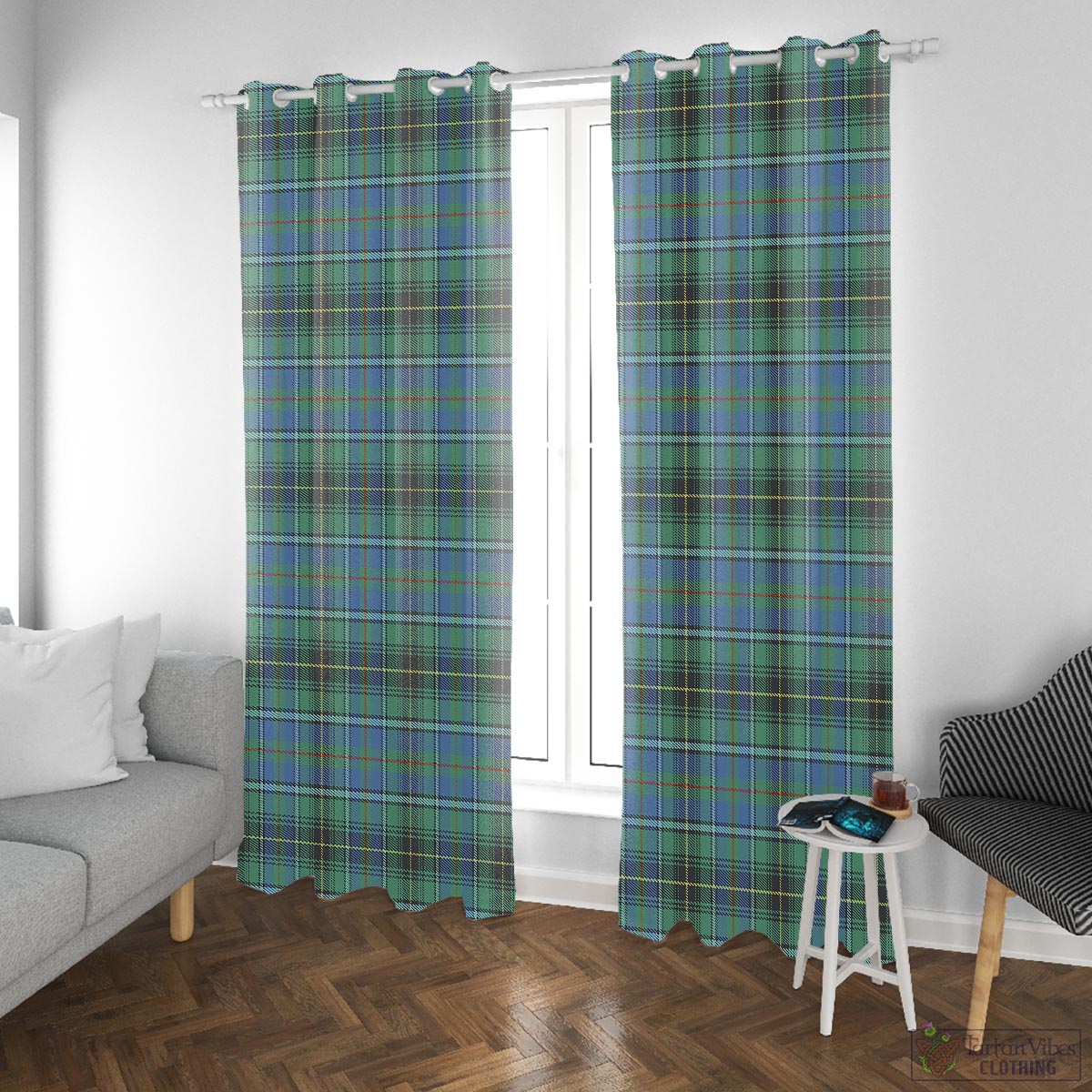 MacInnes Ancient Tartan Window Curtain