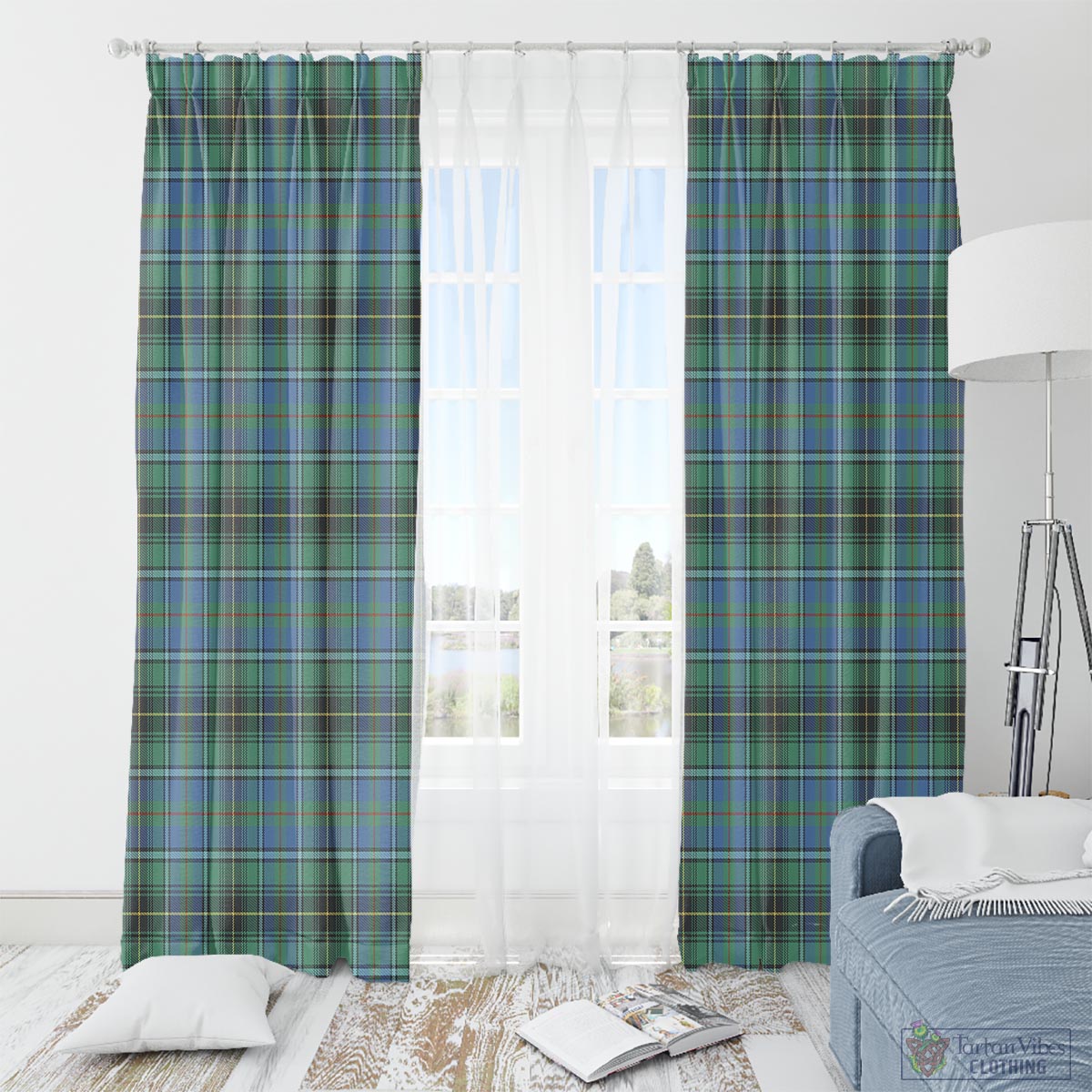 MacInnes Ancient Tartan Window Curtain