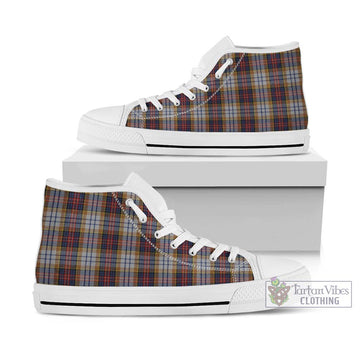 MacInnes Ancient Hunting Tartan High Top Shoes