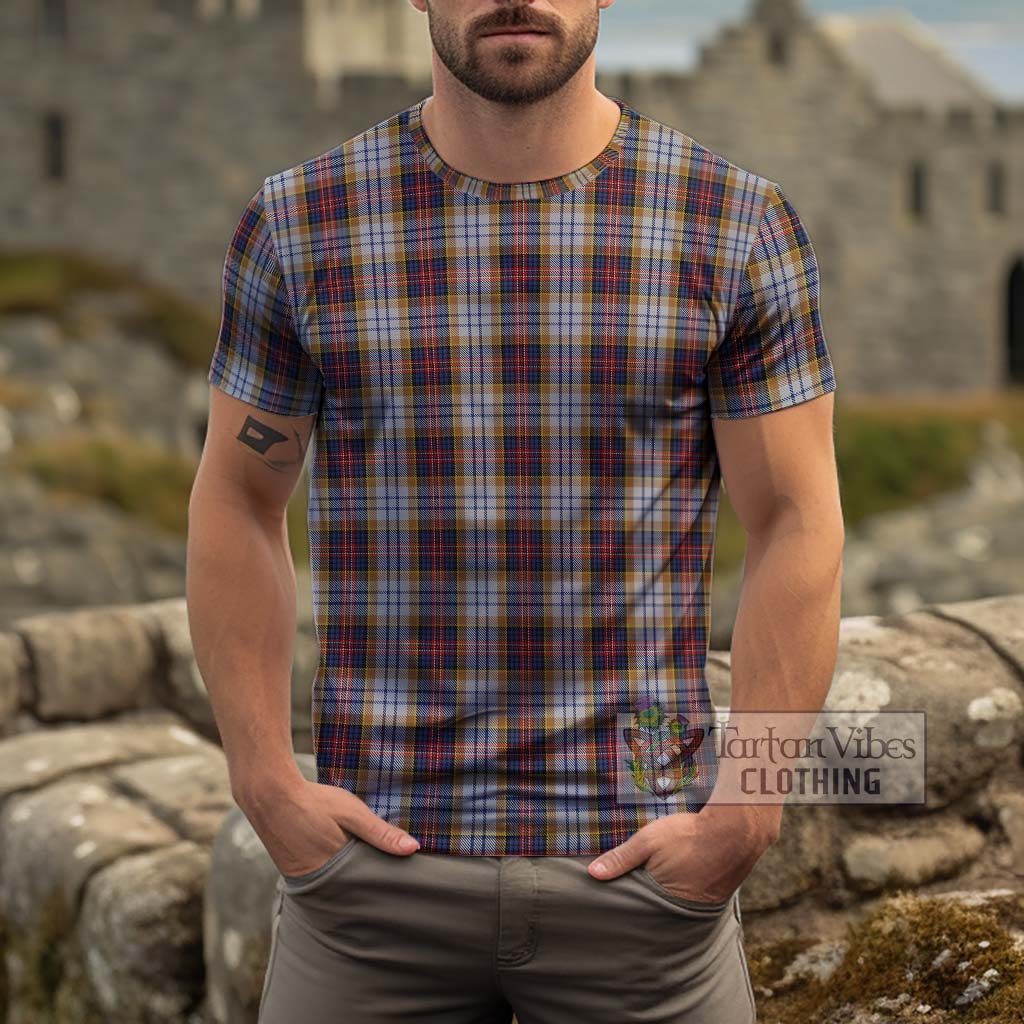 MacInnes Ancient Hunting Tartan Cotton T-Shirt Men's Shirt - Tartanvibesclothing Shop