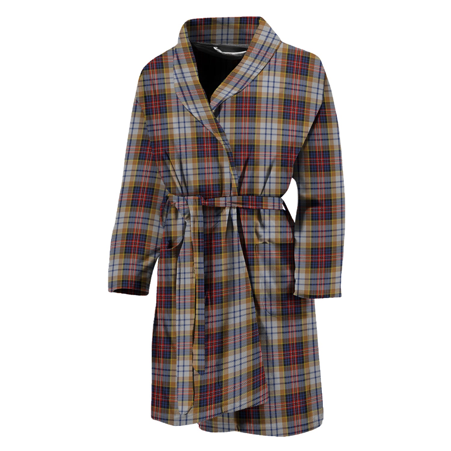 MacInnes Ancient Hunting Tartan Bathrobe - Tartan Vibes Clothing