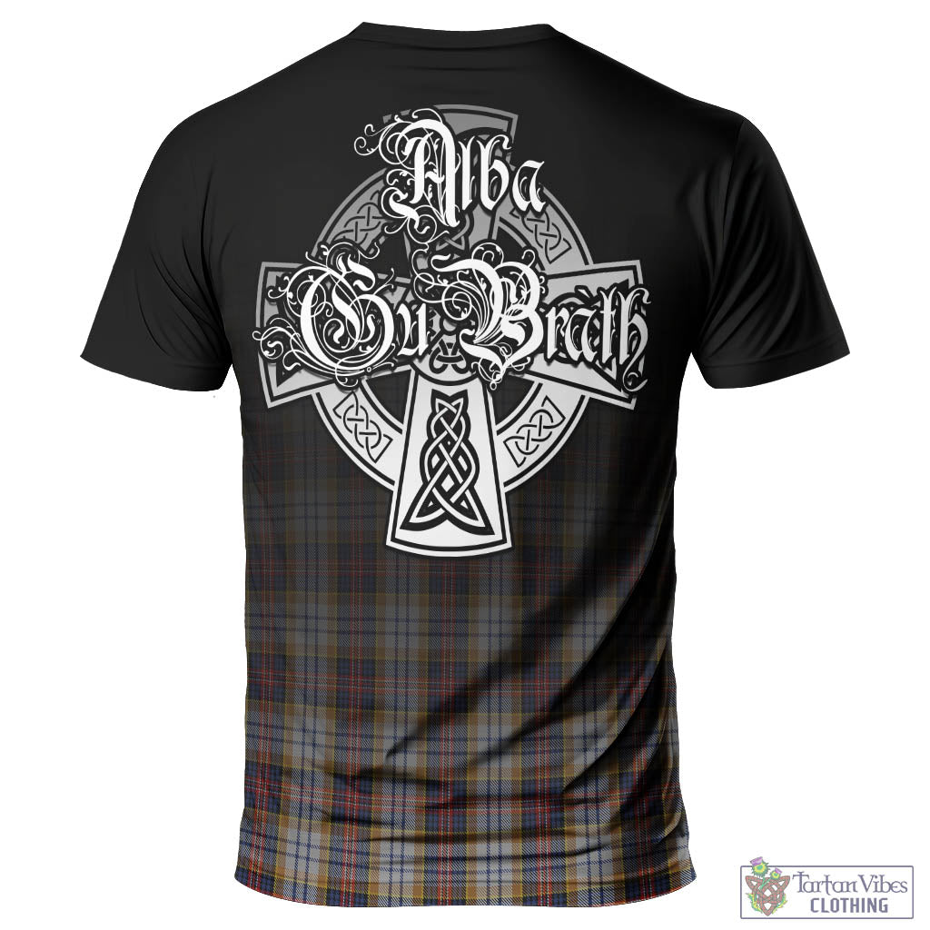 Tartan Vibes Clothing MacInnes Ancient Hunting Tartan T-Shirt Featuring Alba Gu Brath Family Crest Celtic Inspired