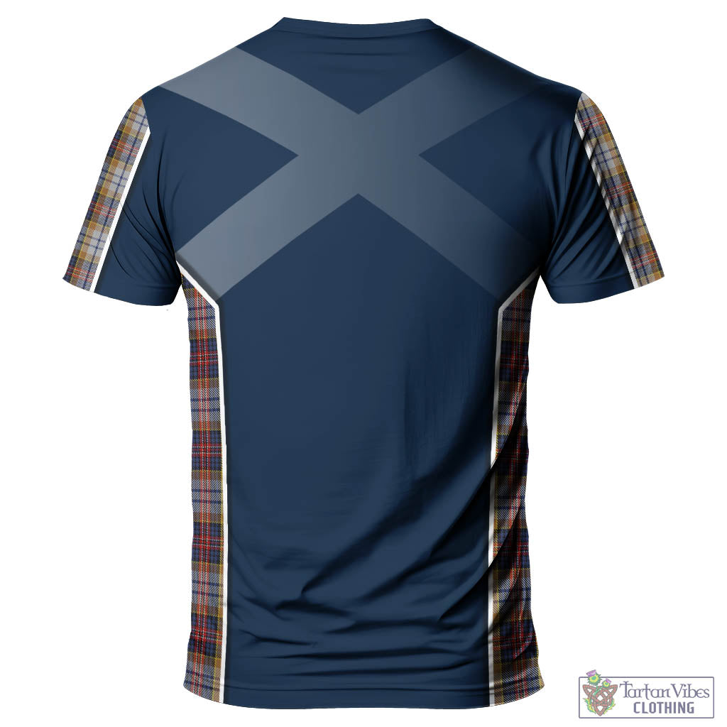 Tartan Vibes Clothing MacInnes Ancient Hunting Tartan T-Shirt with Family Crest and Lion Rampant Vibes Sport Style