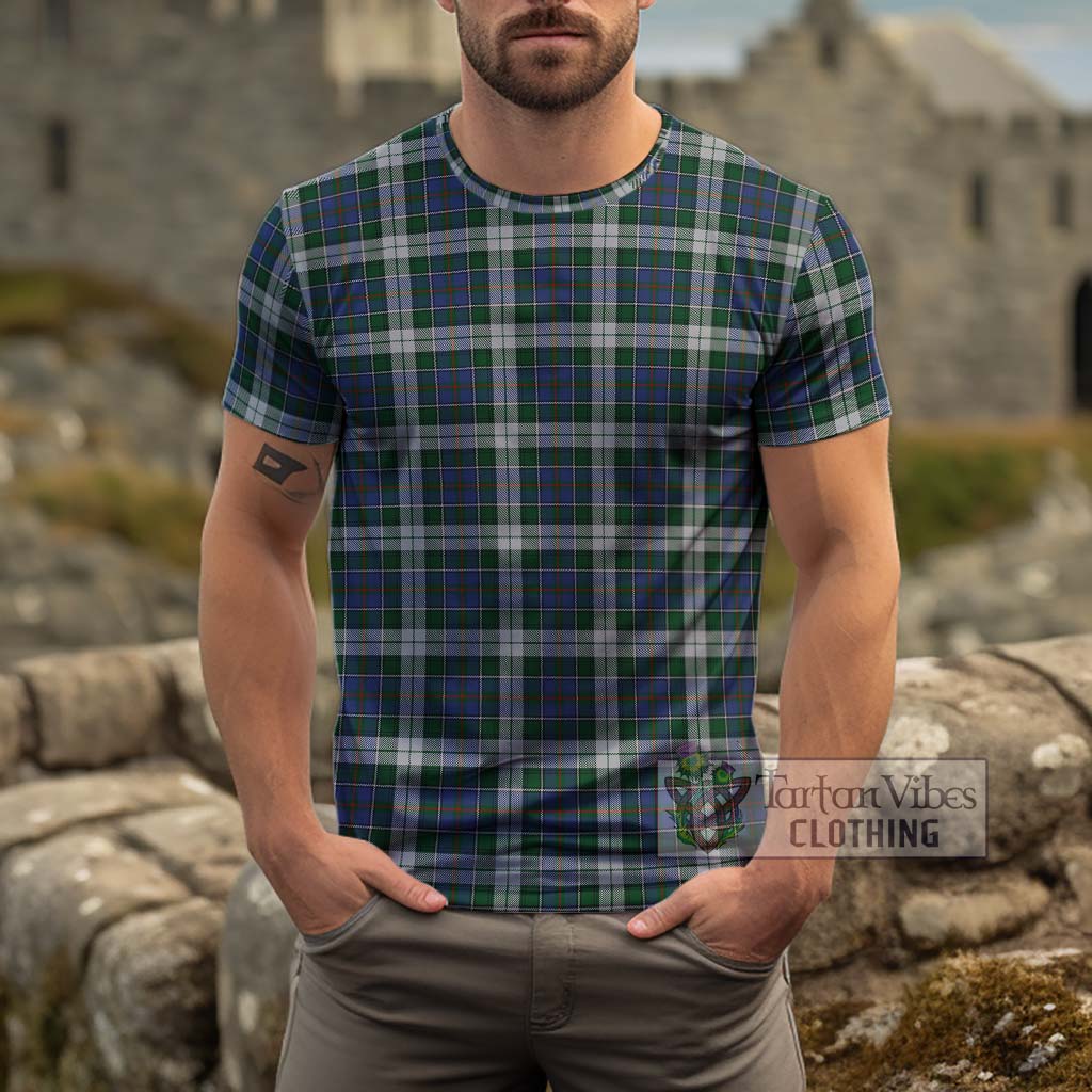 MacInnes Dress Tartan Cotton T-Shirt Men's Shirt - Tartanvibesclothing Shop