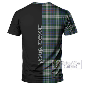 MacInnes Dress Tartan T-Shirt with Family Crest and Half Of Me Style