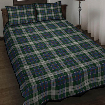 MacInnes Dress Tartan Quilt Bed Set