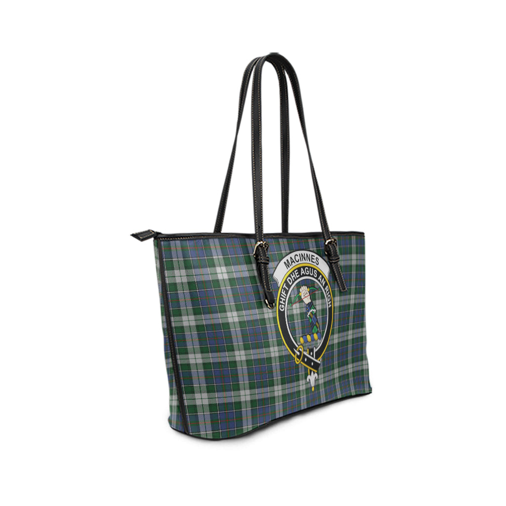 macinnes-dress-tartan-leather-tote-bag-with-family-crest