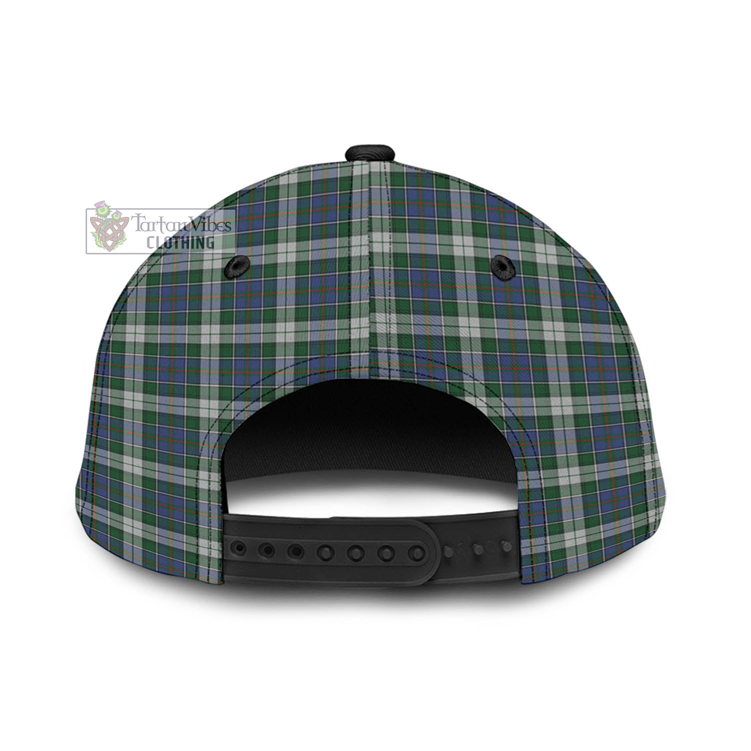 Tartan Vibes Clothing MacInnes Dress Tartan Classic Cap with Family Crest In Me Style