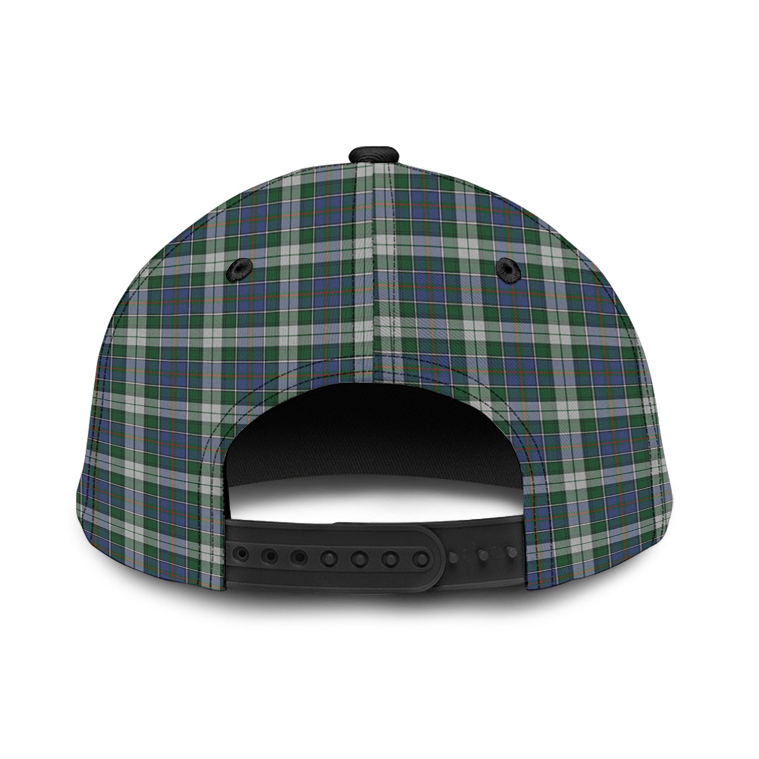 MacInnes Dress Tartan Classic Cap with Family Crest - Tartan Vibes Clothing