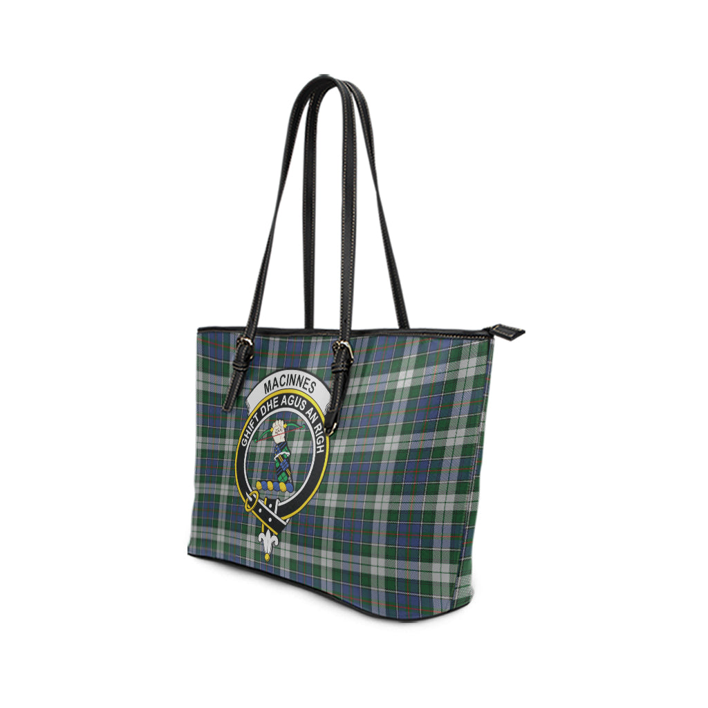 macinnes-dress-tartan-leather-tote-bag-with-family-crest