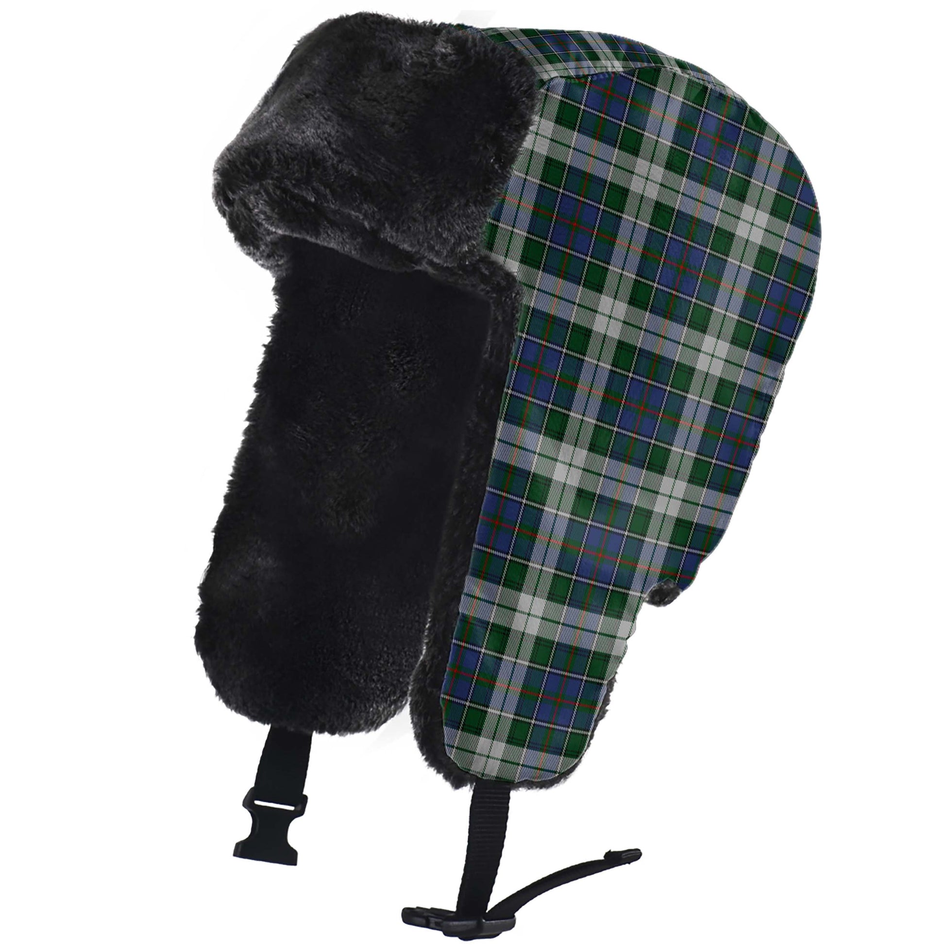 MacInnes Dress Tartan Winter Trapper Hat - Tartanvibesclothing