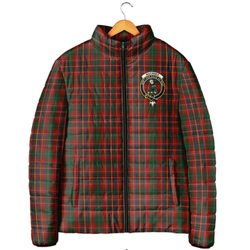 MacInnes Hastie Tartan Padded Jacket with Family Crest