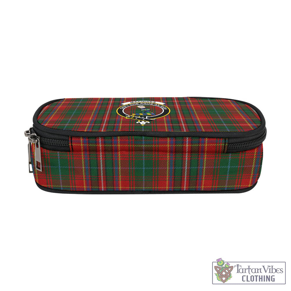 Tartan Vibes Clothing MacInnes Hastie Tartan Pen and Pencil Case with Family Crest