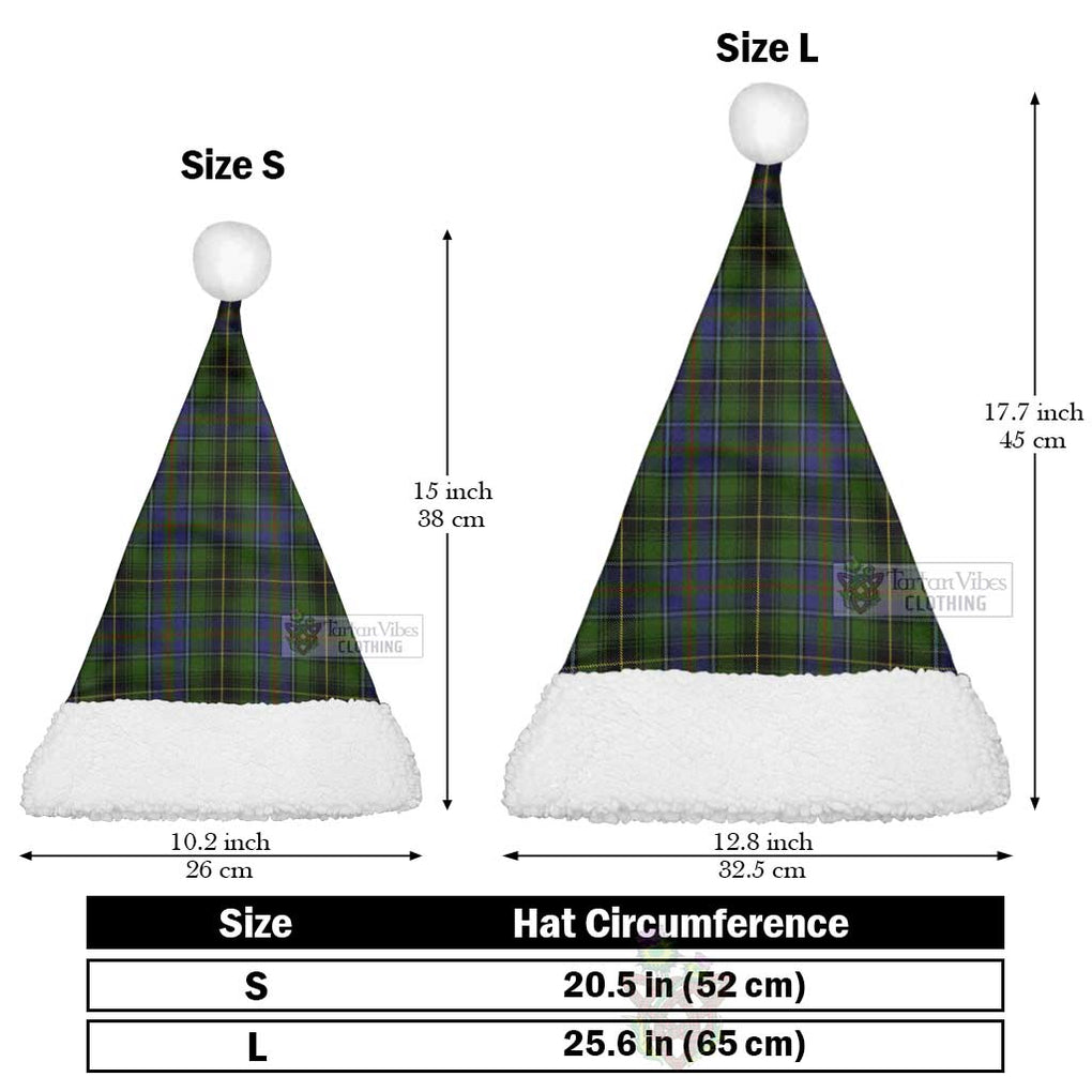 Tartan Vibes Clothing MacInnes (McInnes) Tartan Christmas Santa Hats