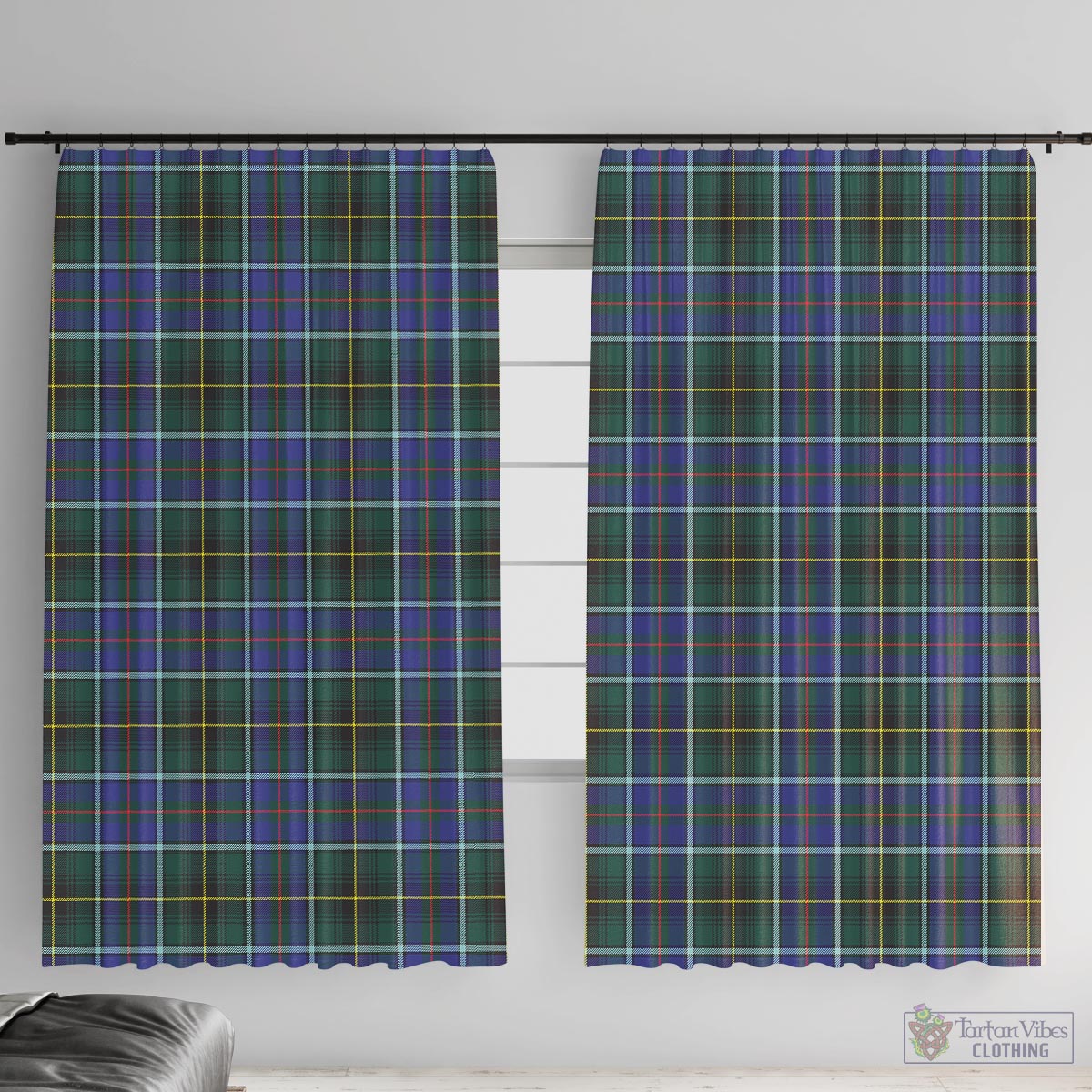 MacInnes Modern Tartan Window Curtain