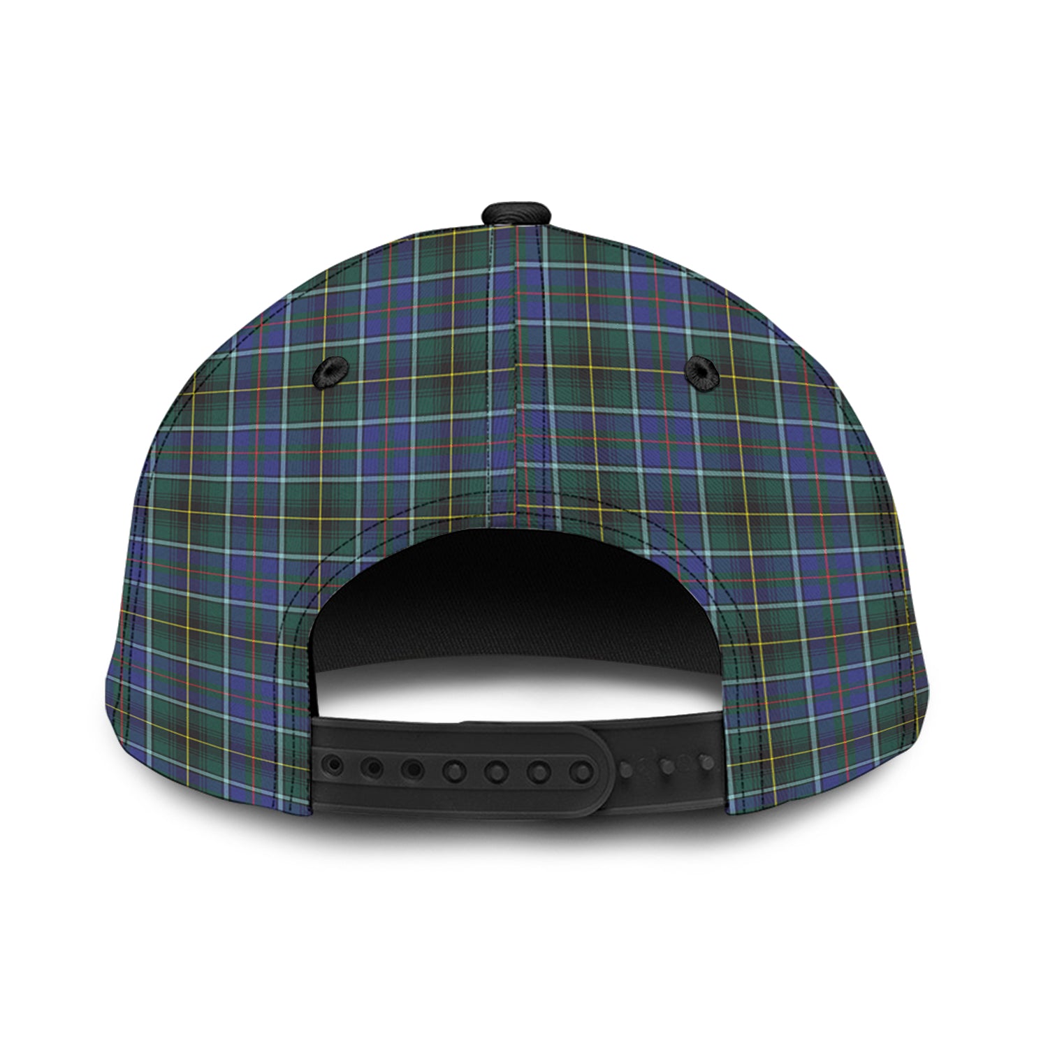 MacInnes Modern Tartan Classic Cap with Family Crest - Tartan Vibes Clothing