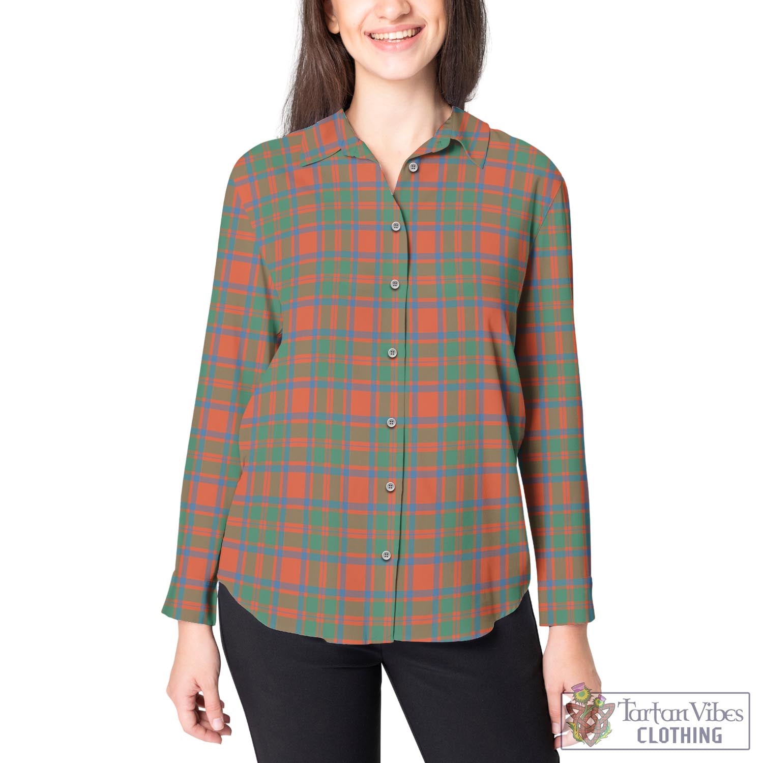 MacIntosh Ancient Tartan Womens Casual Shirt