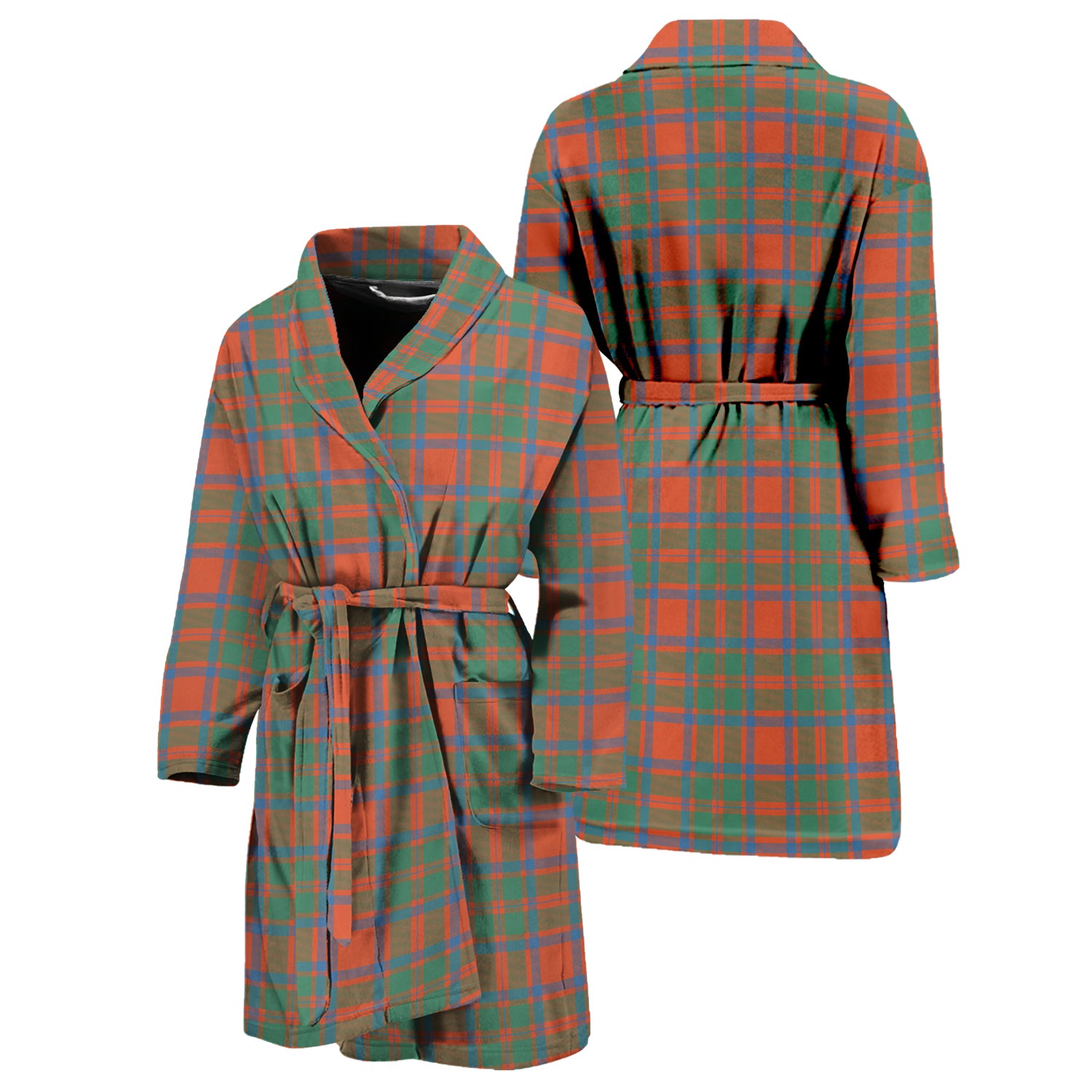 MacIntosh Ancient Tartan Bathrobe Unisex M - Tartan Vibes Clothing